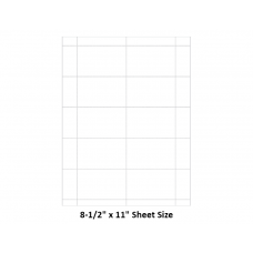 White Laser Tray Tags - 1,000/Pack