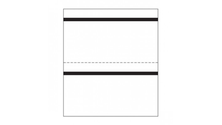 White BCC Tray Tags - 16,000/Case