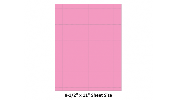 Cherry Laser Tray Tags - 1000/Pack